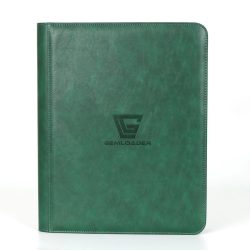 Άλμπουμ Καρτών Premium Toploader Gemloader 3””X4”” Fit collector”s binder [216 Θέσεις] - Green 